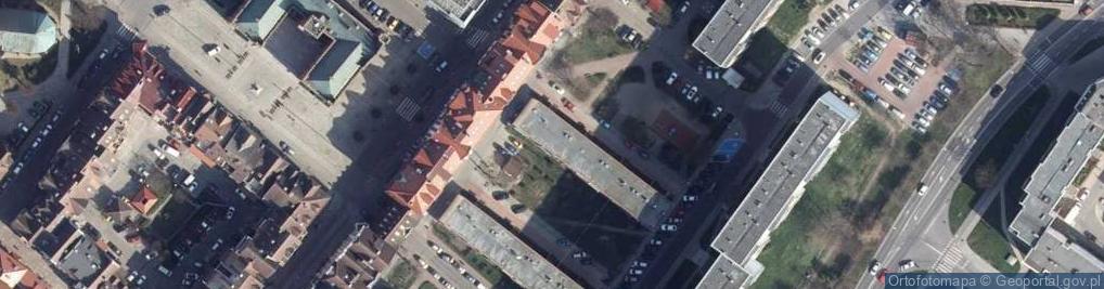 Zdjęcie satelitarne Wspólnota Mieszkaniowa przy ul.Emilii Gierczak 4-7 w Kołobrzegu