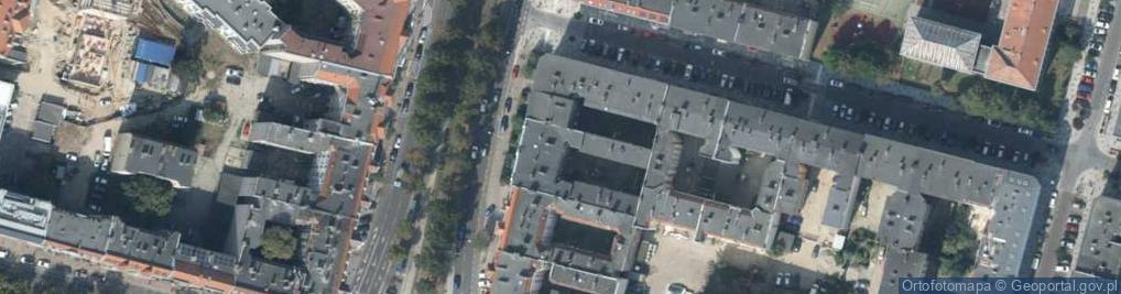 Zdjęcie satelitarne Wspólnota Mieszkaniowa przy ul.Frontowej 6, 8, 10