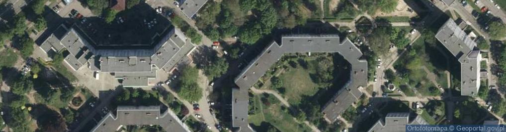 Zdjęcie satelitarne Wspólnota Mieszkaniowa przy ul.Gołężyckiej 19 we Wrocławiu