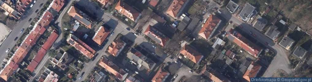 Zdjęcie satelitarne Wspólnota Mieszkaniowa przy ul.Granicznej 7 w Świnoujściu