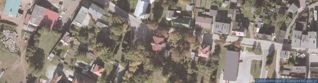 Zdjęcie satelitarne Wspólnota Mieszkaniowa przy ul.Grunwaldzkiej nr 12 w Radkowie