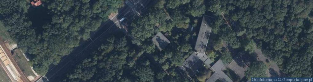Zdjęcie satelitarne Wspólnota Mieszkaniowa przy ul.Grzegorzewskiej 1 w Puławach