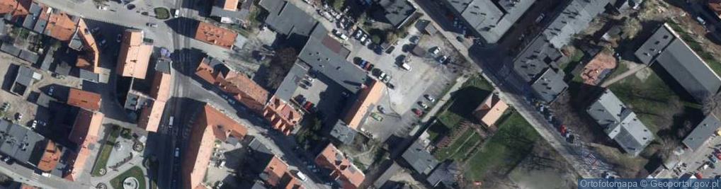 Zdjęcie satelitarne Wspólnota Mieszkaniowa przy ul.Henryka Sienkiewicza nr 28 w Świebodzicach