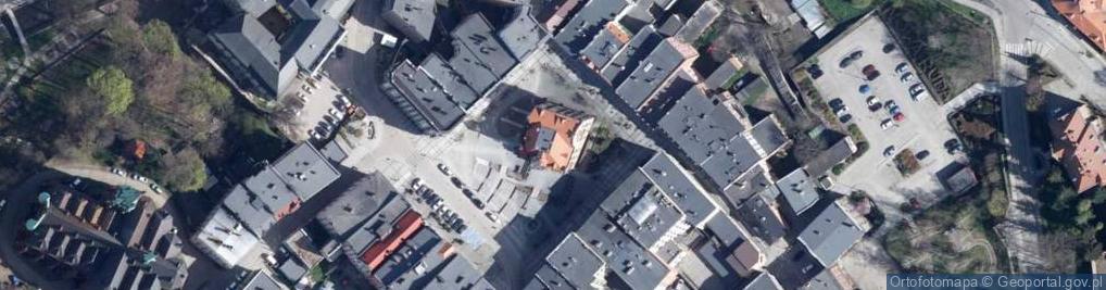 Zdjęcie satelitarne Wspólnota Mieszkaniowa przy ul.Hutniczej nr 2 w Woliborzu