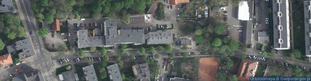 Zdjęcie satelitarne Wspólnota Mieszkaniowa przy ul.Ignacego Prądzyńskiego nr 13 w Świdnicy