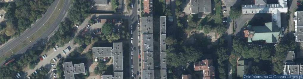Zdjęcie satelitarne Wspólnota Mieszkaniowa przy ul.Jana Kazimierza 9 Oficyna w Szczecinie