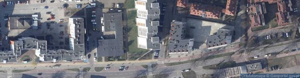 Zdjęcie satelitarne Wspólnota Mieszkaniowa przy ul.Jana z Kolna 8-9 w Świnoujściu