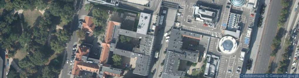 Zdjęcie satelitarne Wspólnota Mieszkaniowa przy ul.Kapitańskiej 8A FR.