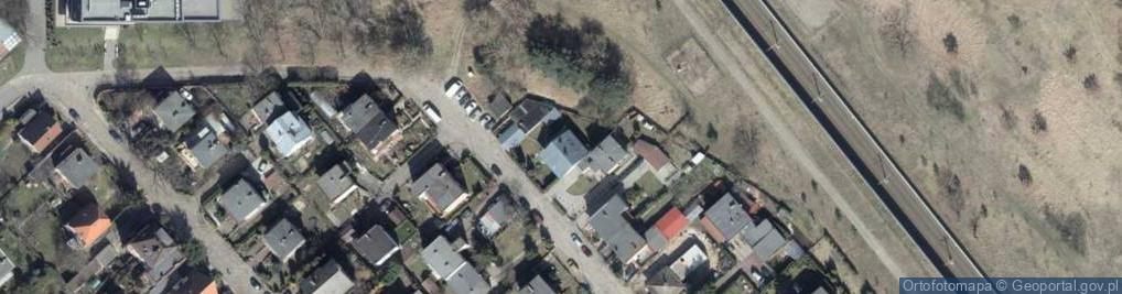 Zdjęcie satelitarne Wspólnota Mieszkaniowa przy ul.Kaszubskiej 4 Oficyna w Szczecinie
