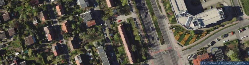 Zdjęcie satelitarne Wspólnota Mieszkaniowa przy ul.Klecińskiej 134 we Wrocławiu