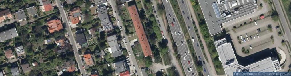 Zdjęcie satelitarne Wspólnota Mieszkaniowa przy ul.Klecińskiej 140 we Wrocławiu