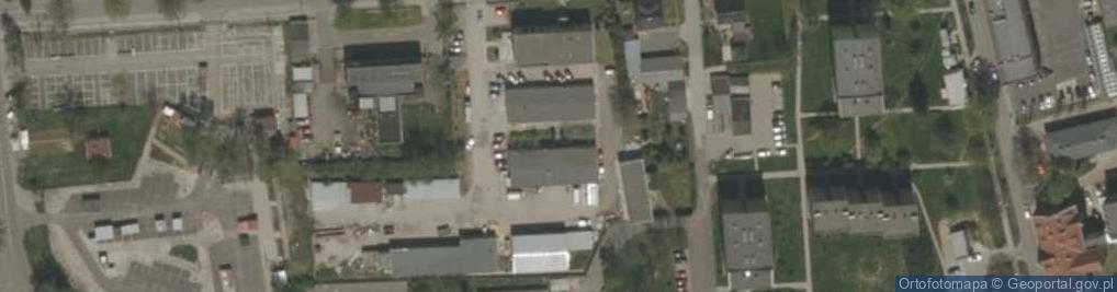 Zdjęcie satelitarne Wspólnota Mieszkaniowa przy ul.Kochanowskiego 2 w Pyskowicach