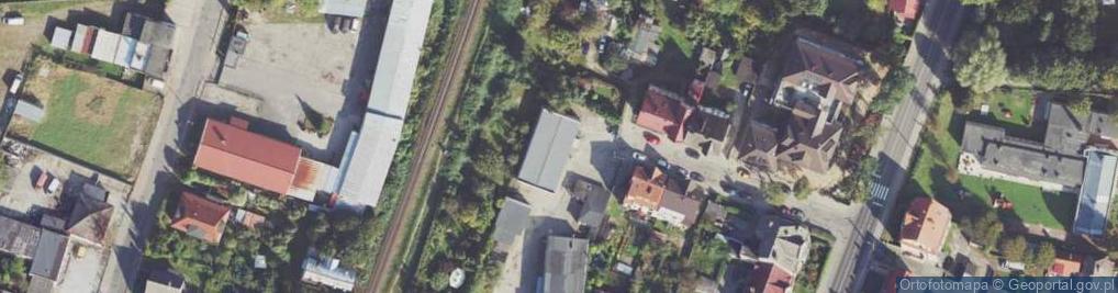 Zdjęcie satelitarne Wspólnota Mieszkaniowa przy ul.KS.ST.Ruta 71 w Gryficach