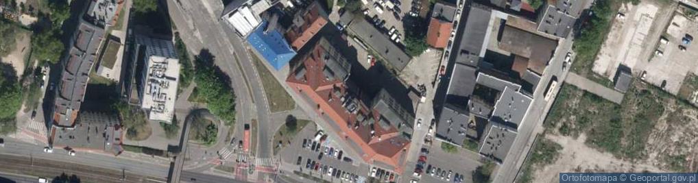 Zdjęcie satelitarne Wspólnota Mieszkaniowa przy ul.Kuźniczej 56