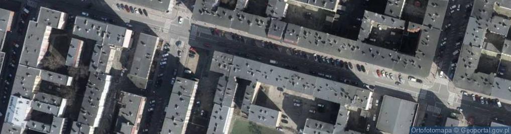 Zdjęcie satelitarne Wspólnota Mieszkaniowa przy ul.Langiewicza 14 Oficyna