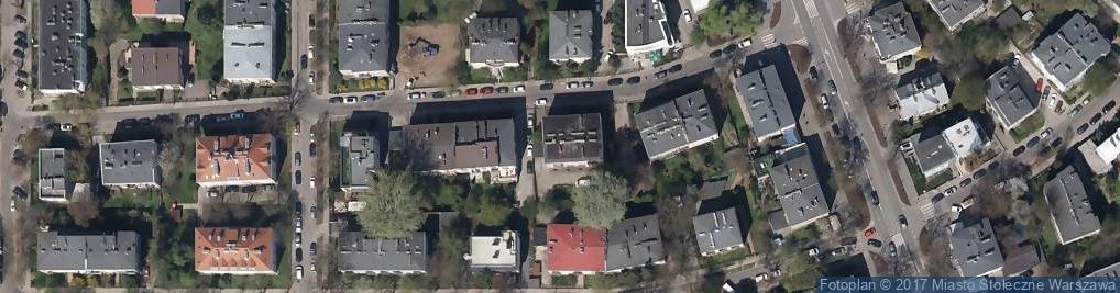 Zdjęcie satelitarne Współnota Mieszkaniowa przy ul.Lipskiej 14 w Warszawie