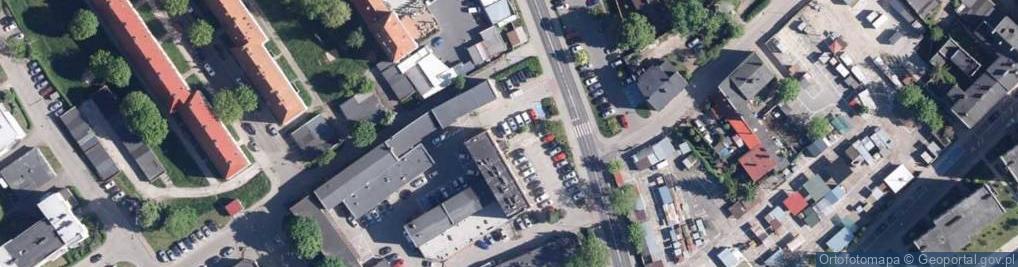 Zdjęcie satelitarne Wspólnota Mieszkaniowa przy ul.Lutyków 33-35 w Koszalinie