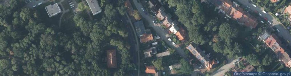 Zdjęcie satelitarne Wspólnota Mieszkaniowa przy ul.Mącznej 5 w Szczecinie