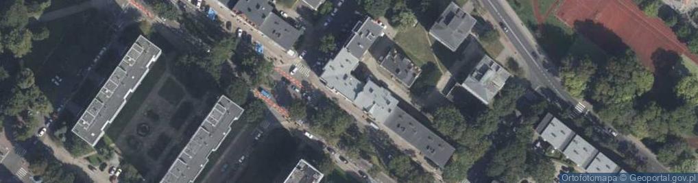 Zdjęcie satelitarne Wspólnota Mieszkaniowa przy ul.Nowogródzkiej nr 7 w Kołobrzegu