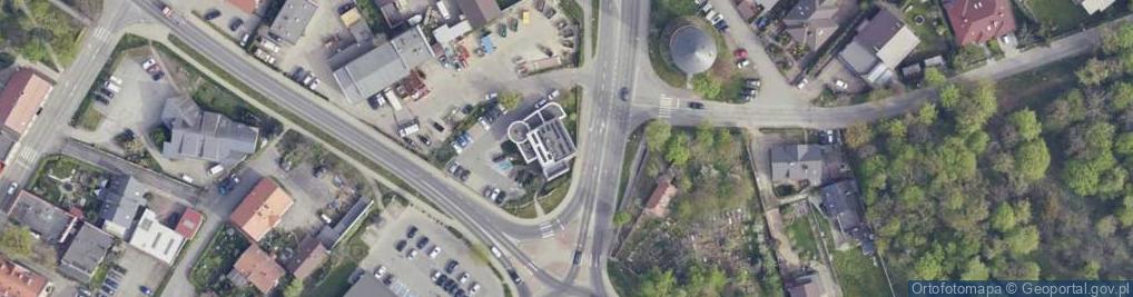 Zdjęcie satelitarne Wspólnota Mieszkaniowa przy ul.Nowowiejskiej nr 7 w Dzierżoniowie