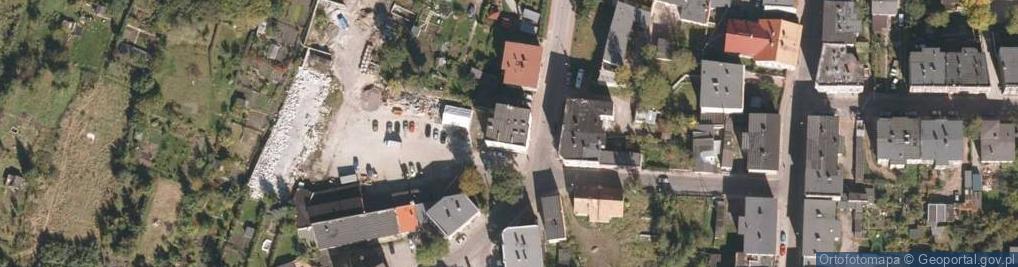 Zdjęcie satelitarne Wspólnota Mieszkaniowa przy ul.Ogrodowej nr 1 w Boguszowie-Gorcach