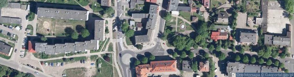 Zdjęcie satelitarne Wspólnota Mieszkaniowa przy ul.Opolskiej 9 74-100 Gryfino