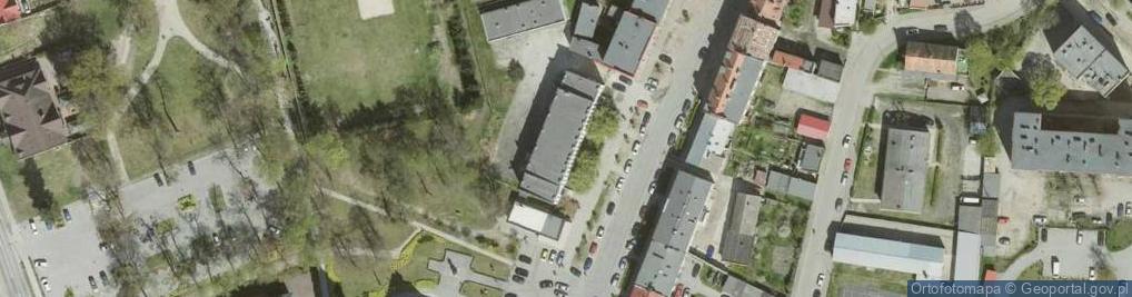 Zdjęcie satelitarne Wspólnota Mieszkaniowa przy ul.Piłsudskiego 7 Milicz