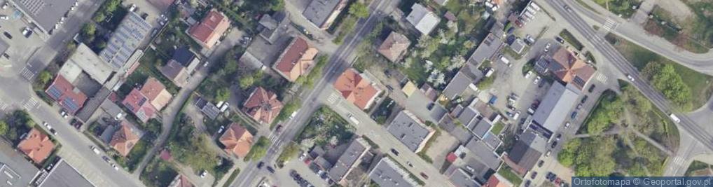 Zdjęcie satelitarne Wspólnota Mieszkaniowa przy ul.Pocztowej nr 13 w Dzierżoniowie