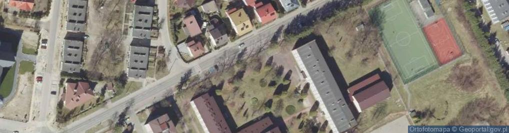 Zdjęcie satelitarne Wspólnota Mieszkaniowa przy ul.Polnej 3B w Biłgoraju