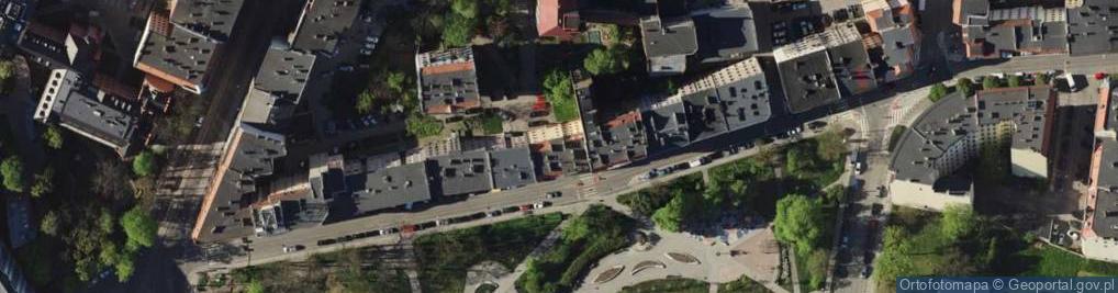 Zdjęcie satelitarne Wspólnota Mieszkaniowa przy ul.Prusa 26 we Wrocławiu