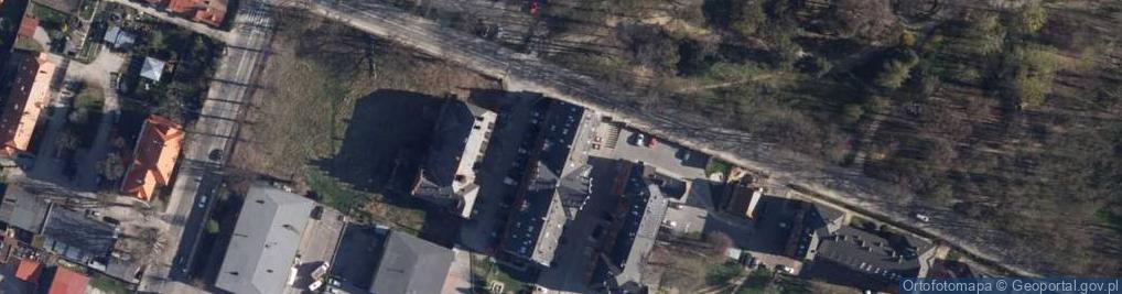 Zdjęcie satelitarne Wspólnota Mieszkaniowa przy ul.Romualda Traugutta nr 6 w Świdnicy