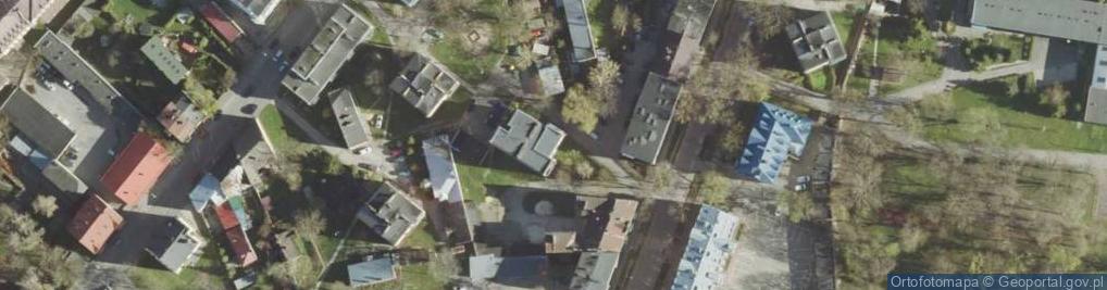 Zdjęcie satelitarne Wspólnota Mieszkaniowa przy ul.Sienkiewicza 13 w Chełmie