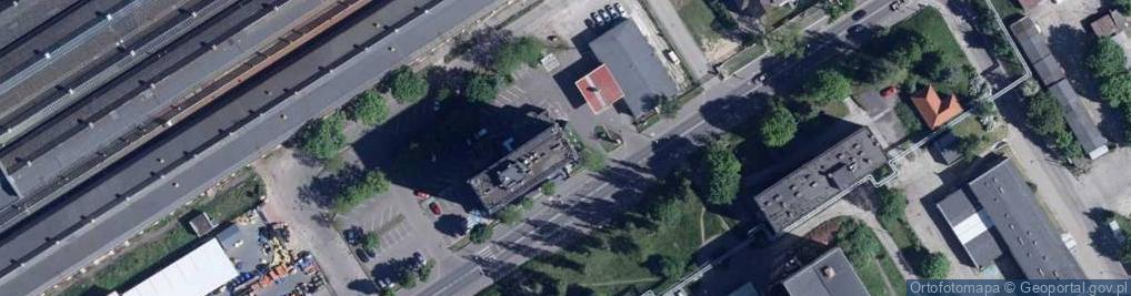 Zdjęcie satelitarne Wspólnota Mieszkaniowa przy ul.Słowackiego 13 w Stargardzie Szczecińskim