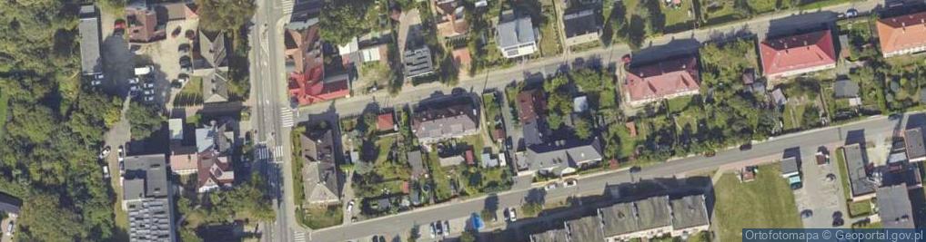 Zdjęcie satelitarne Wspólnota Mieszkaniowa przy ul.Słowackiego 1A w Świdwinie