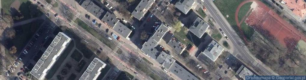 Zdjęcie satelitarne Wspólnota Mieszkaniowa przy ul.Słowińców 9 w Kołobrzegu