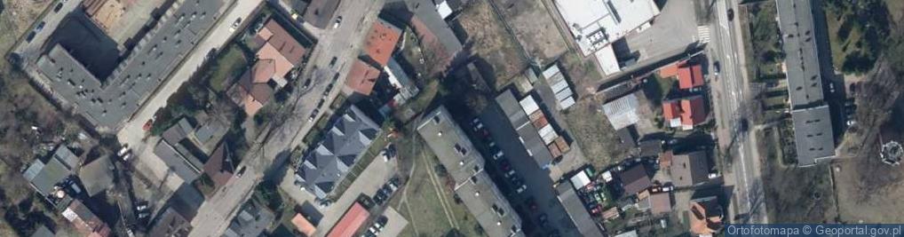 Zdjęcie satelitarne Wspólnota Mieszkaniowa przy ul.ST.Mikołajczyka 14A, B, C, D, E, F