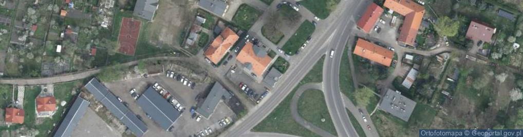 Zdjęcie satelitarne Wspólnota Mieszkaniowa przy ul.Stanisława Kazury nr 2 w Wałbrzychu