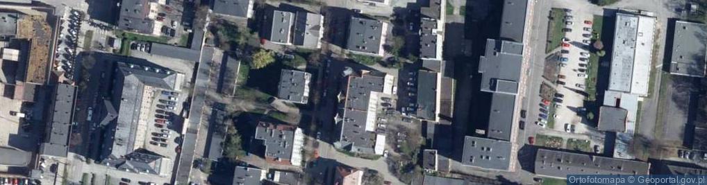 Zdjęcie satelitarne Wspólnota Mieszkaniowa przy ul.Starobystrzyckiej nr 14 w Bystrzycy Kłodzkiej
