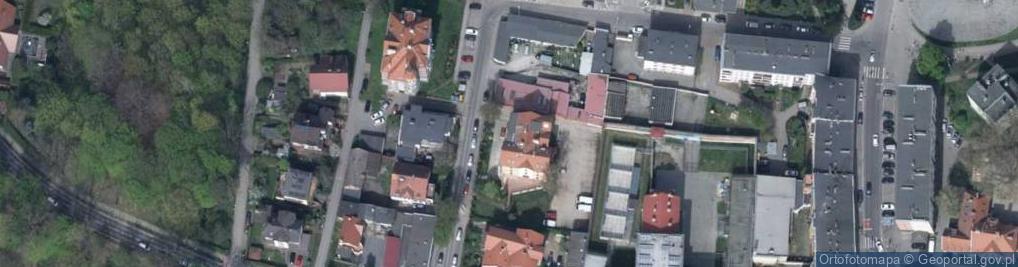 Zdjęcie satelitarne Wspólnota Mieszkaniowa przy ul.Stolarskiej 1-1A w Oleśnicy