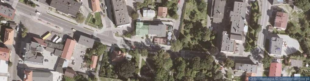 Zdjęcie satelitarne Wspólnota Mieszkaniowa przy ul.Strażackiej nr 4 w Bystrzycy Kłodzkiej