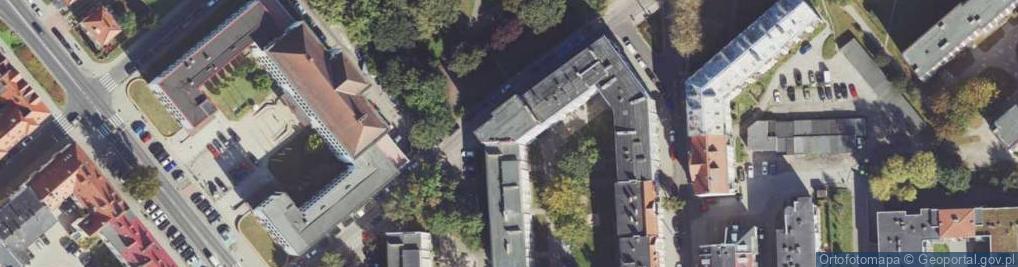 Zdjęcie satelitarne Wspólnota Mieszkaniowa przy ul.Szymanowskiego 15 w Koszalinie
