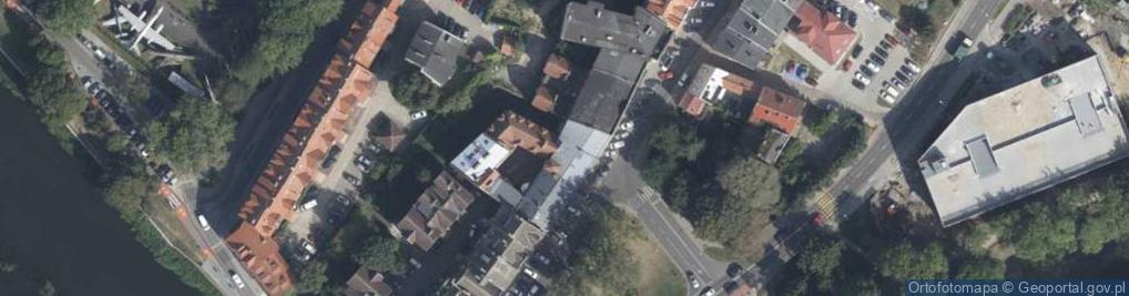 Zdjęcie satelitarne Wspólnota Mieszkaniowa przy ul.Unii Lubelskiej nr 24, 26, 28 w Kołobrzegu