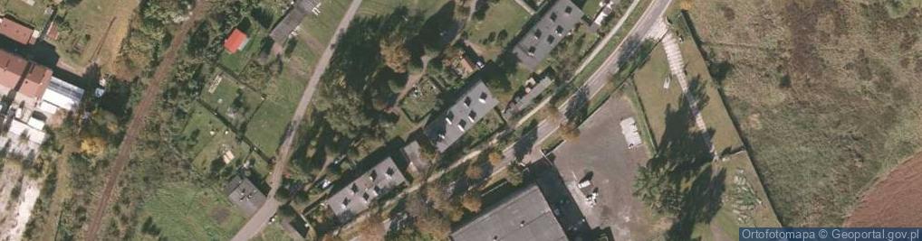 Zdjęcie satelitarne Wspólnota Mieszkaniowa przy ul.Wałbrzyskiej nr 2 w Mieroszowie