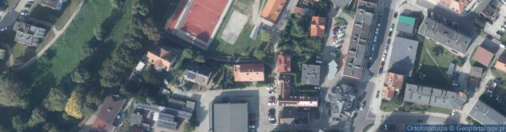 Zdjęcie satelitarne Wspólnota Mieszkaniowa przy ul.Wąskiej 2 w Kamieniu Pomorskim