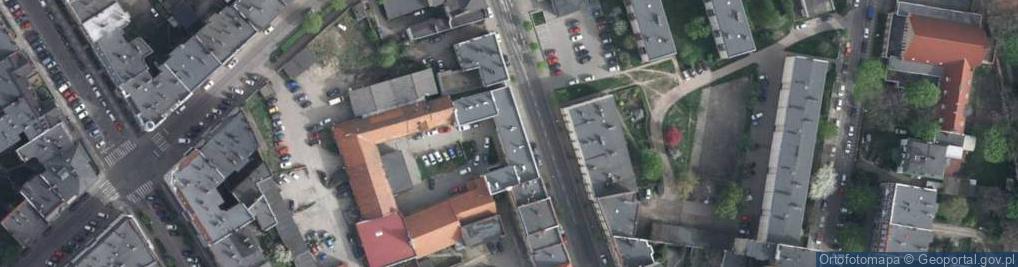 Zdjęcie satelitarne Wspólnota Mieszkaniowa przy ul.Westerplatte nr 16 w Świdnicy