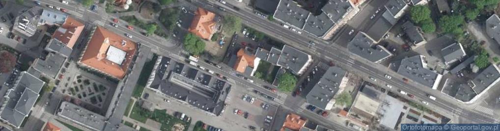 Zdjęcie satelitarne Wspólnota Mieszkaniowa przy ul.Westerplatte nr 37 w Świdnicy