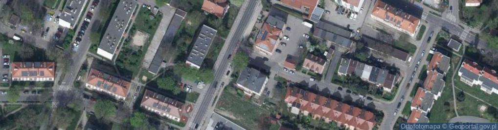 Zdjęcie satelitarne Wspólnota Mieszkaniowa przy ul.Wojska Polskiego 48-49 w Oleśnicy