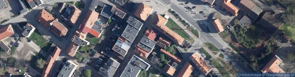 Zdjęcie satelitarne Wspólnota Mieszkaniowa przy ul.Wrocławskiej nr 18 w Dzierżoniowie