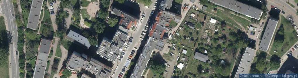Zdjęcie satelitarne Wspólnota Mieszkaniowa przy ul.Zagony 1-3B we Wrocławiu
