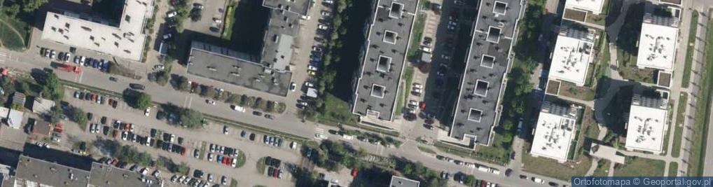 Zdjęcie satelitarne Wspólnota Mieszkaniowa przy ul.Zatorskiej 92-104 we Wrocławiu